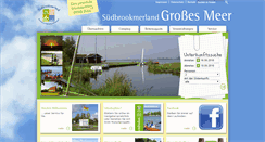 Desktop Screenshot of grossesmeer.de